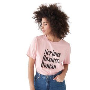 Bando Serious Business Woman Tee